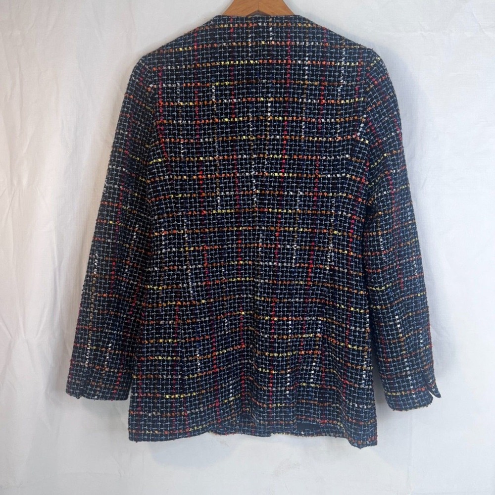 Truth by Republic Tweed Blazer Longline Single Breasted Preppy Size XS Career - Picture 2 of 11
